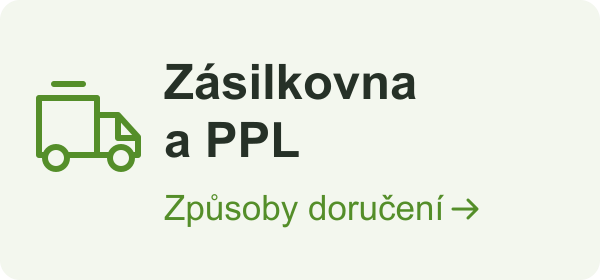 Způsoby doručení – Zásilkovna a PPL
